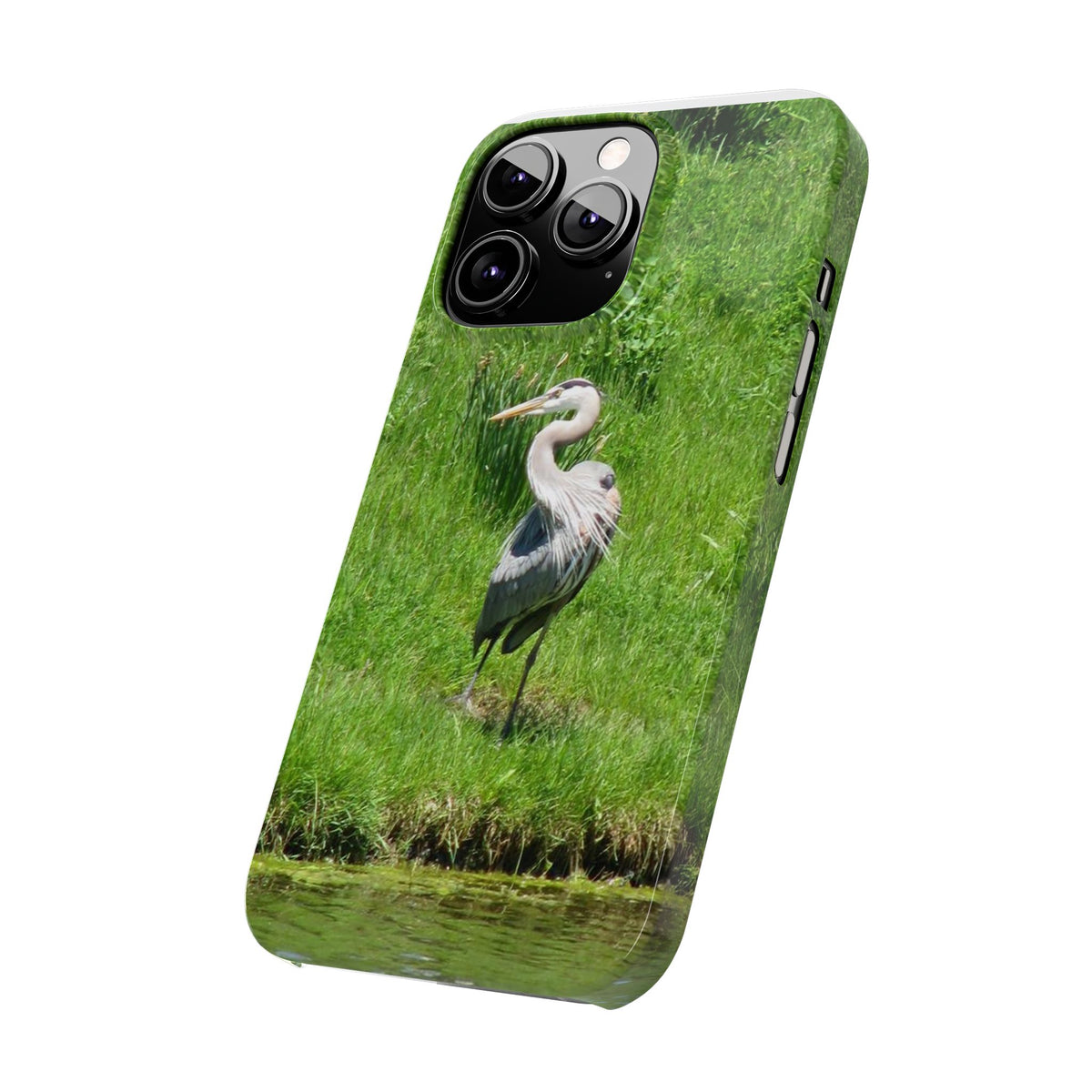 Great Blue Heron phone case | Slim Phone Cases