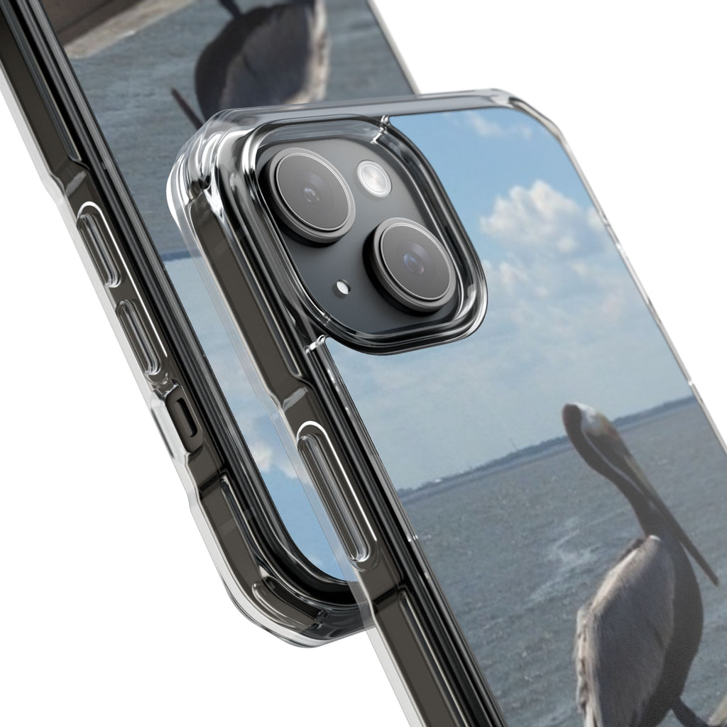 Pelican on Pier phone case | Clear Impact Case (USA)