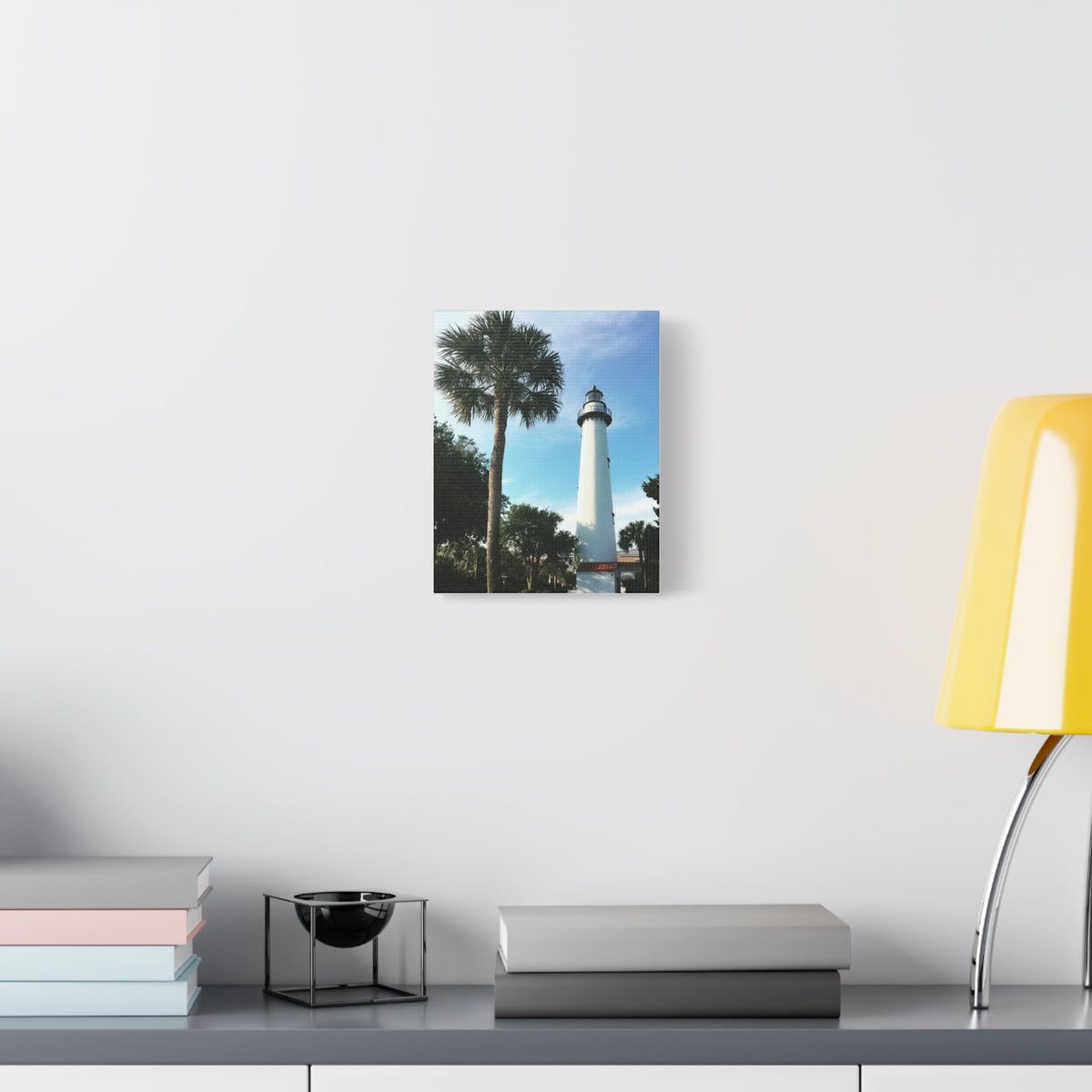 Coastal Lighthouse Photo Canvas Wall Art