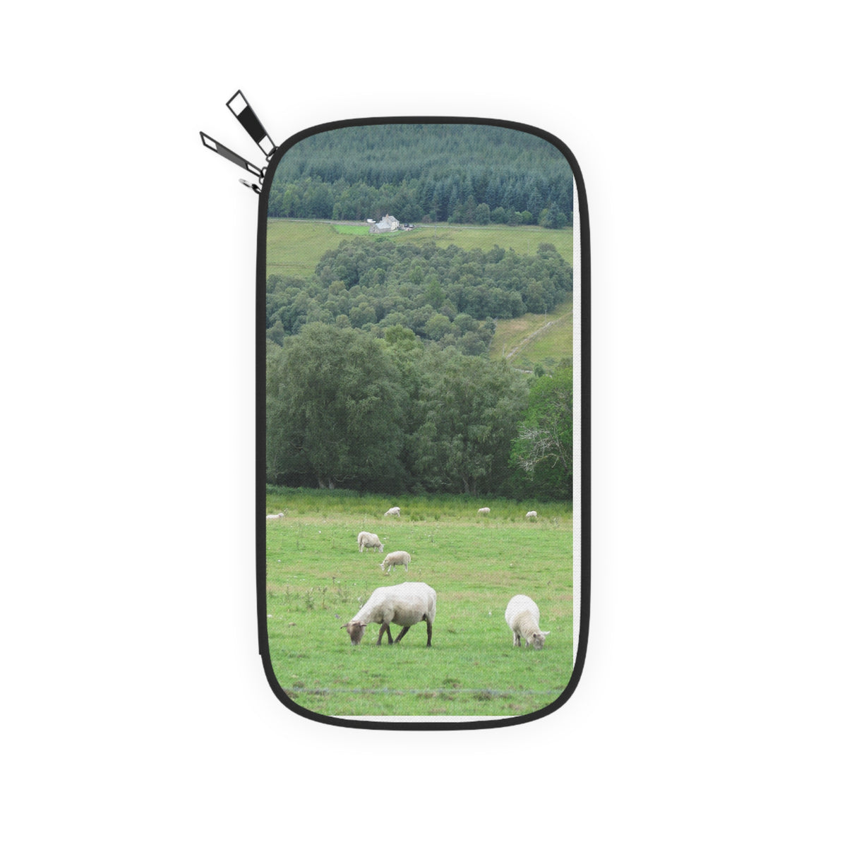 Sheep Meadow Passport Wallet – Countryside Travel Organizer