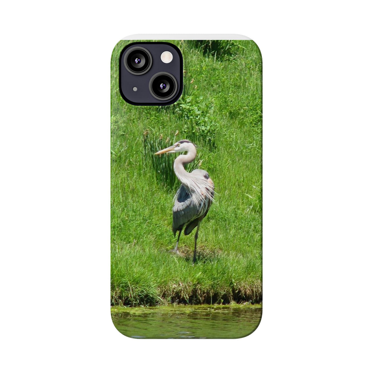 Great Blue Heron phone case | Slim Phone Cases