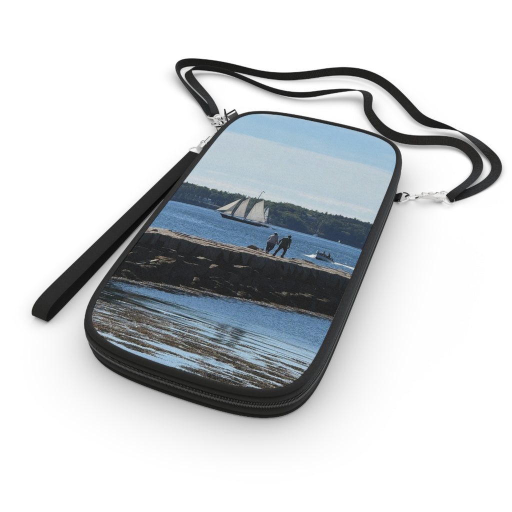 Sailboat Harbor Passport Wallet