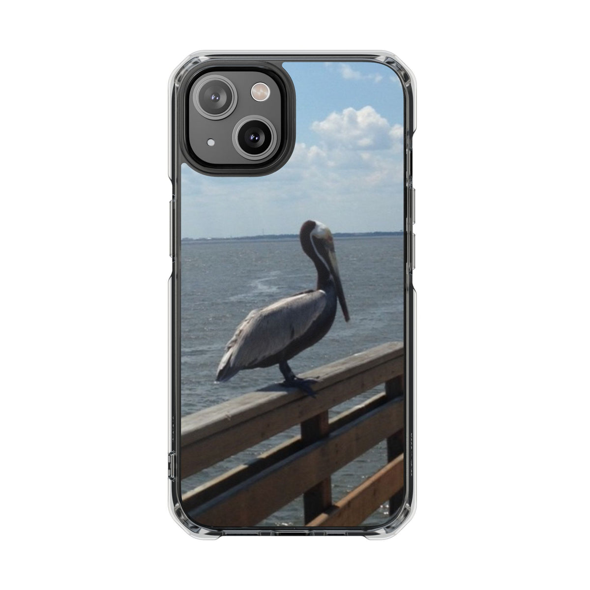 Pelican on Pier phone case | Clear Impact Case (USA)