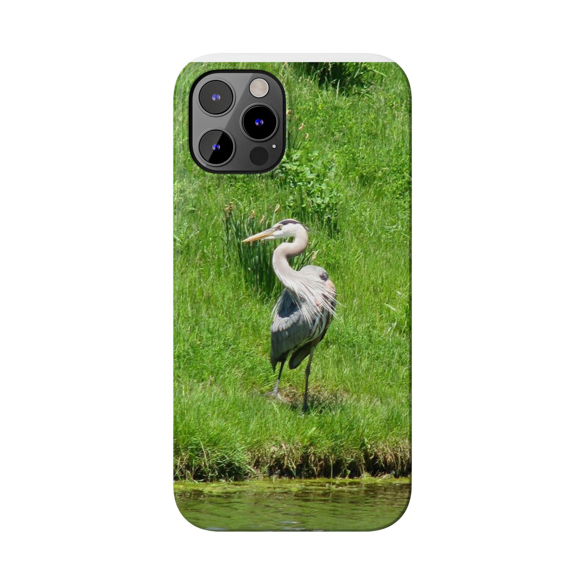 Great Blue Heron phone case | Slim Phone Cases