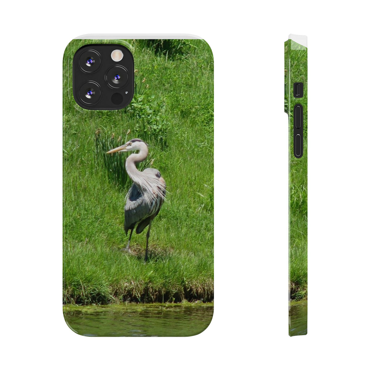Great Blue Heron phone case | Slim Phone Cases
