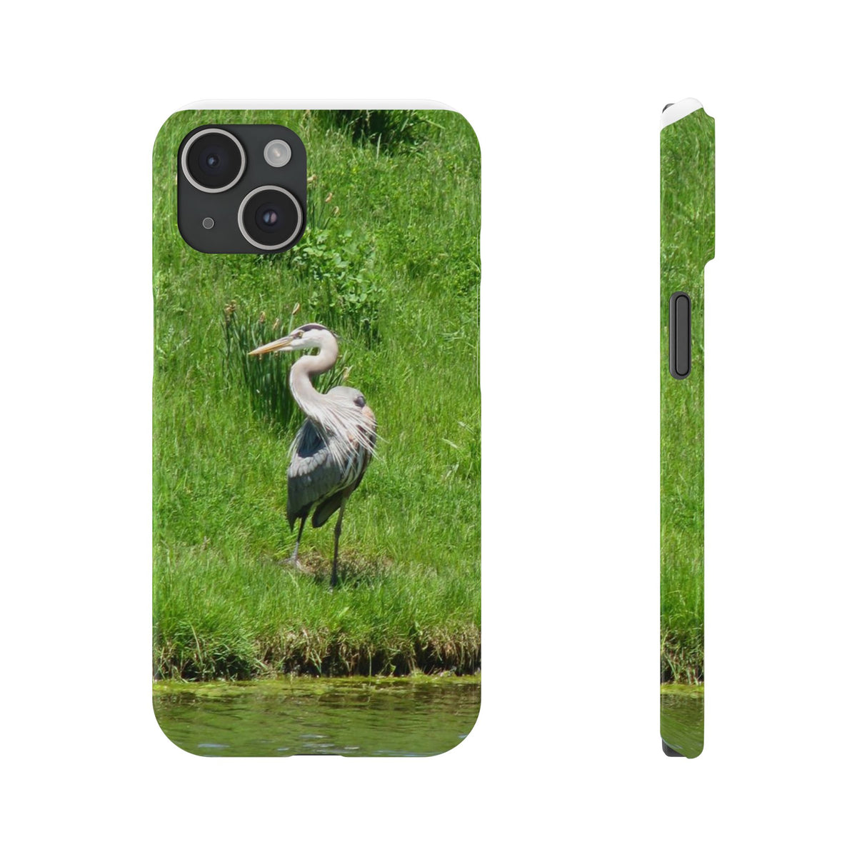 Great Blue Heron phone case | Slim Phone Cases