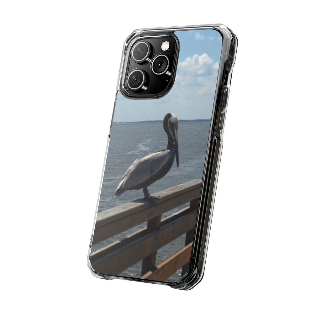 Pelican on Pier phone case | Clear Impact Case (USA)